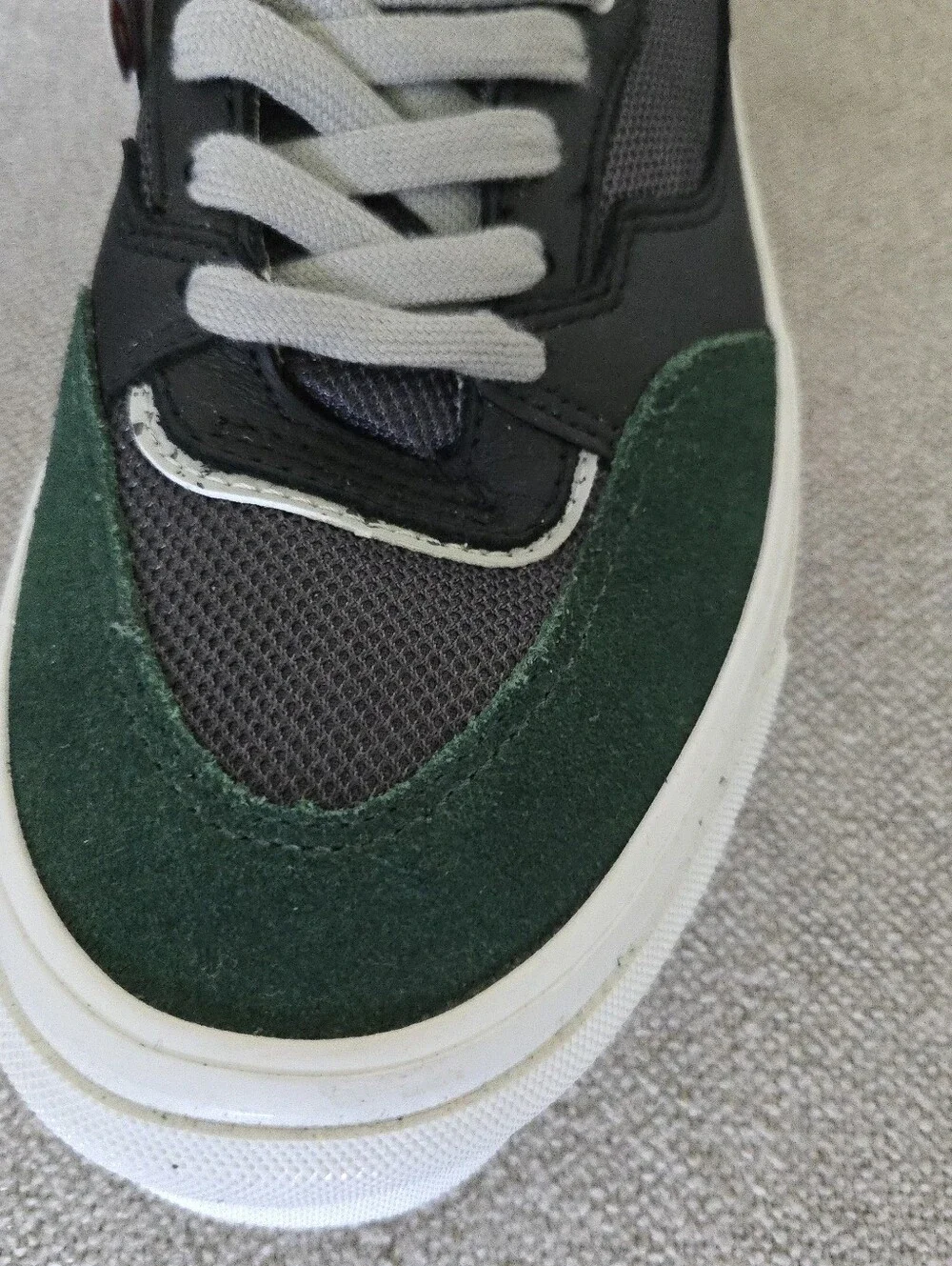 Vans Half Cab Men 8.5 Devil On The Detail Edition Heavy Duty Green Black 0826